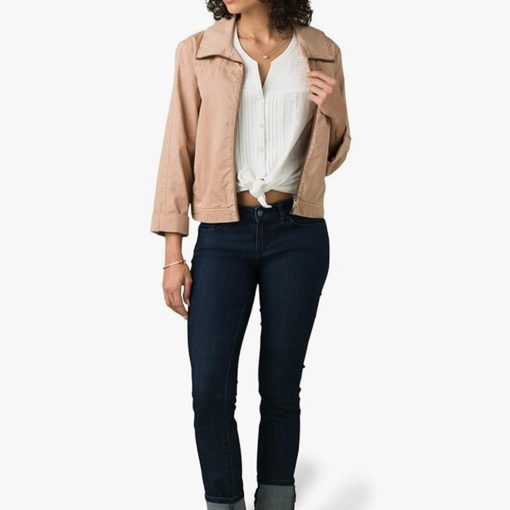 PrAna Lookout Jacket in champagne pink